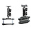 BRODIT Brodit pedestal mount for forklift, L: 140 mm, W: 97 mm | 215980