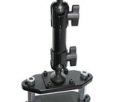 BRODIT 215981 Brodit Sockelhalterung für Gabelstapler, L: 172 mm, B: 97 mm