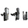216017 Brodit mount, MMC, MC9200 - Mount, with MultiMoveClip, ABS/Acetal