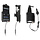 BRODIT 216026 caricabatterie per la ricarica di batterie o dispositivi compatibili, con 12/24 v