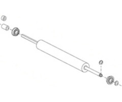 Zebra Zebra Platen Roller Kit 600dpi | P1004592
