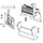 Zebra P1037974-008 printermodule voor uitbreiding van de materiaalverwerking van een compatibele printer