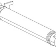Zebra P1037974-028 Zebra platen roller