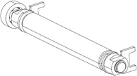 Zebra Zebra P1037974-028 platenrol voor papier- of labeldoorvoer in een compatibele printer