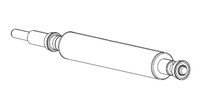 Zebra Zebra P1083320-033 platenrol voor papier- of labeldoorvoer in een compatibele printer