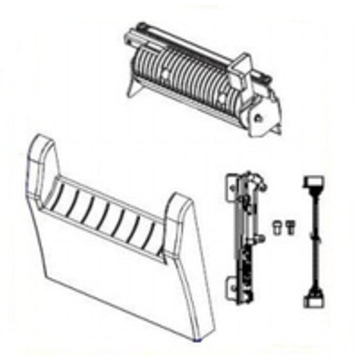 Zebra Pelador Zebra, kit, Conjunto de pelado, kit, compatible con: ZT411, El kit de pelado Zebra