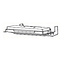 Zebra Zebra print head, 8 dots/mm (203dpi), ZT411 | P1105147-300