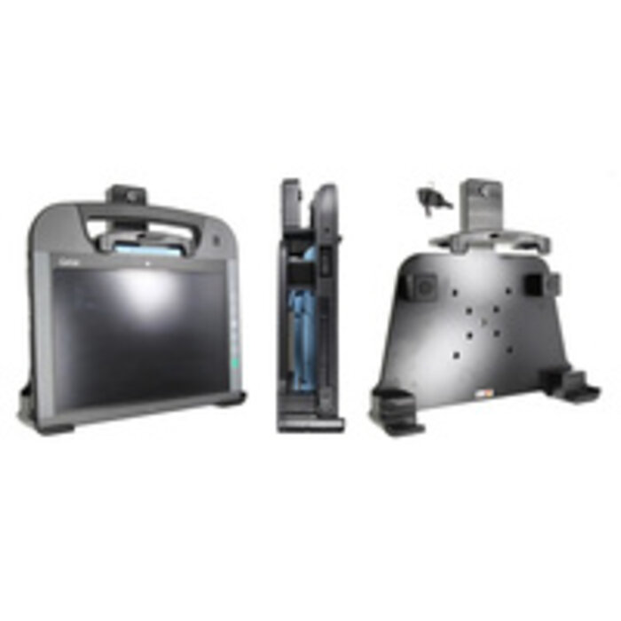 BRODIT 539861, Holder, with lock (incl.: two keys), VESA