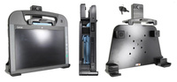 BRODIT 539861, Holder, with lock (incl.: two keys), VESA