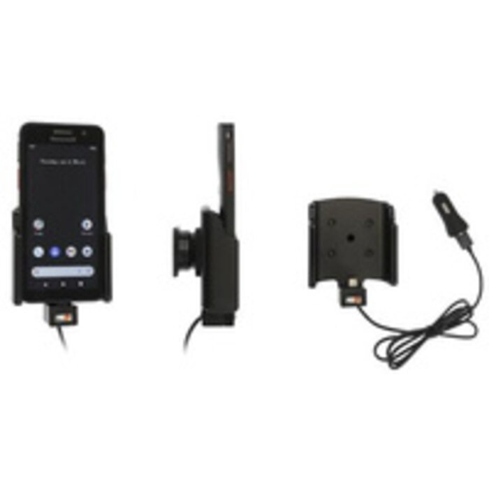 BRODIT Brodit Aktive Halterung, 2x USB-A, 12/24V, USB-Kabel