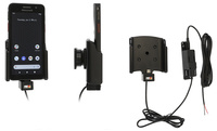 BRODIT Brodit Active Mount, 2x USB-A, open cable end, tilt swivel