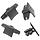 BRODIT 810721 mounting solution for secure positioning of compatible equipment
