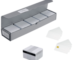 JT-217 Plastic Card White chip card, 100