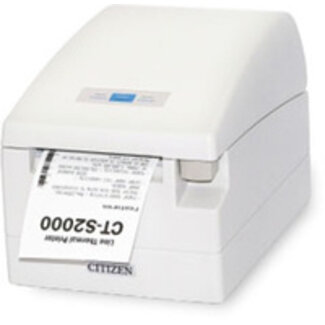 CITIZEN CTS2000RSEWHL Citizen CT-S2000/L, USB, RS232, 8 punti /mm (203dpi), bianco