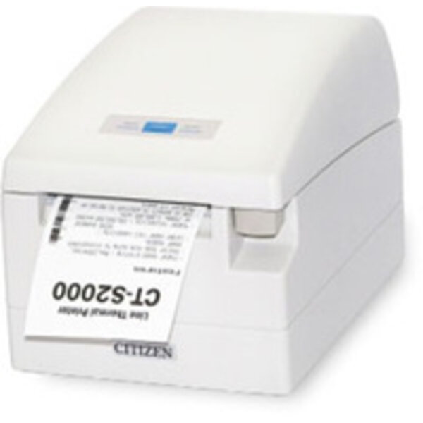 CITIZEN CTS2000RSEWHL Citizen CT-S2000/L, USB, RS232, 8 pts/mm (203 dpi), blanc