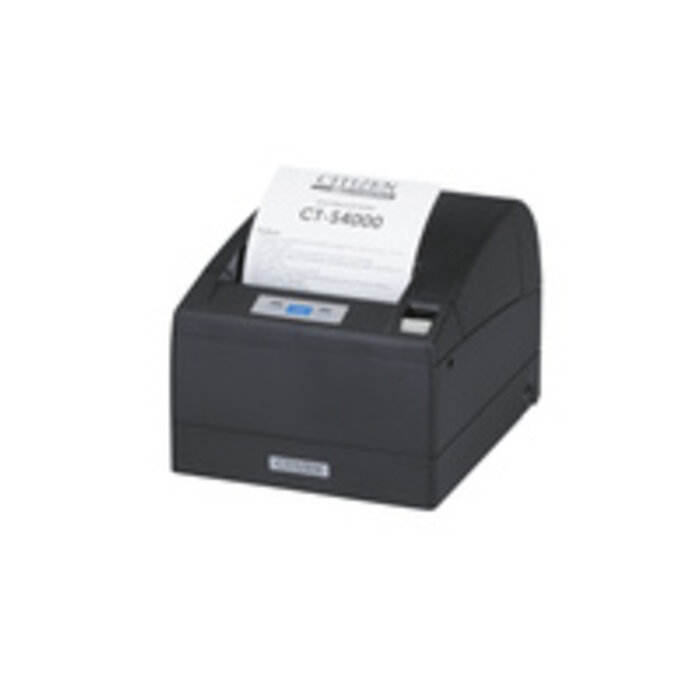 CITIZEN Citizen CT-S4000/L, USB, LPT, 8 dots/mm (203 dpi), cutter, zwart | CTS4000PAELBK
