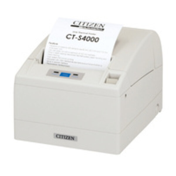 CITIZEN CTS4000USBWH Citizen CT-S4000, USB, 8 pts/mm (203 dpi), massicot, blanc