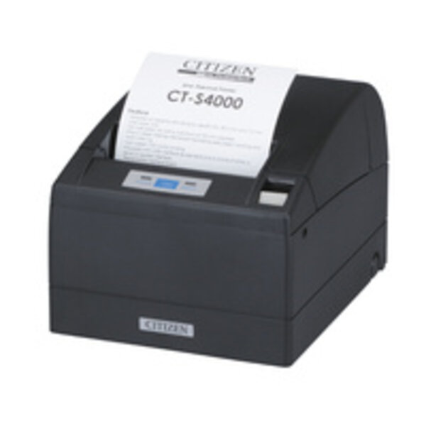 CITIZEN Citizen CT-S4000, USB, 8 dots/mm (203 dpi), cutter, black | CTS4000USBBK