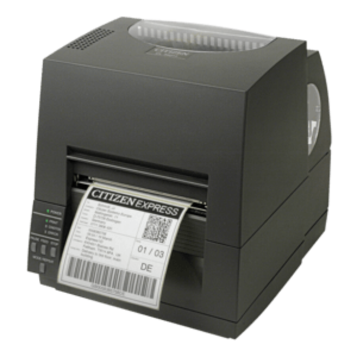 CITIZEN CITIZEN CLS621IINEBXX labelprinter voor het afdrukken van etiketten, met USB, RS-232 en 203 dpi