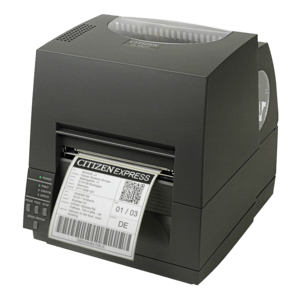 CITIZEN CITIZEN CLS621IINEBXX labelprinter voor het afdrukken van etiketten, met USB, RS-232 en 203 dpi