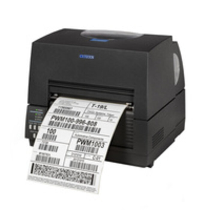 CITIZEN Citizen CL-S6621XL, 8 punti /mm (203dpi), ZPLII, Datamax, Dual-IF, nero, RS232