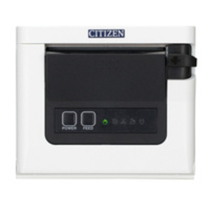 CITIZEN CTS751XTEWX Citizen CT-S751, USB, BT (iOS), 8 pts/mm (203 dpi), massicot, blanc