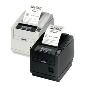 CITIZEN CTS801IIN3NEBPXX Citizen CT-S801II, 8 pts/mm (203 dpi), massicot, écran, noir