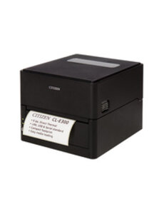 CITIZEN Citizen CL-E300 for receipts, 8 dots/mm (203 dpi), cutter, USB, RS232, Ethernet, zwart | CLE300XEBXSX