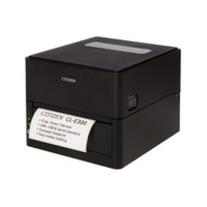 CITIZEN Citizen CL-E300 para recibos, 8 puntos/mm (203 ppp), cortador, USB, RS232, Ethernet, negro | CLE300XEBXSX