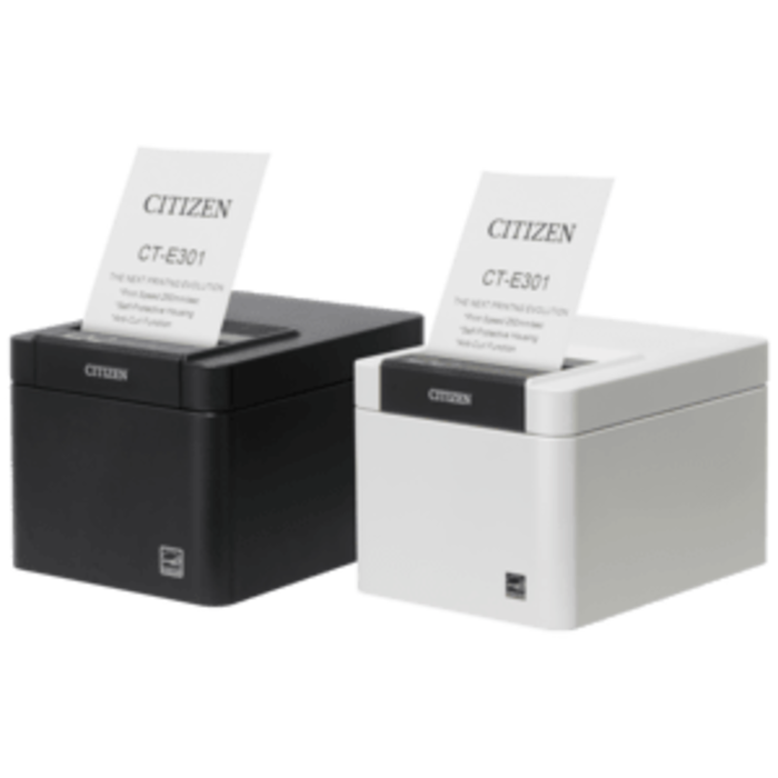 CITIZEN CITIZEN CTE301XXEWX imprimante de reçus pour l'impression de reçus, avec USB et 203 dpi