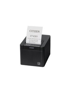 CITIZEN CTE301X3EBX Citizen CT-E301, USB, RS232, Ethernet, 8 pts/mm (203 dpi), massicot, noir