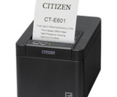 CITIZEN Citizen CT-E601, USB, USB Host, BT, 8 dots/mm (203 dpi), cutter, black | CTE601XTEBX