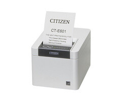 CITIZEN Citizen CT-E601, USB, USB Host, 8 dots/mm (203 dpi), cutter, wit | CTE601XNEWX