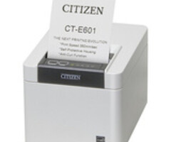 CITIZEN Citizen CT-E601, USB, 8 puntos/mm (203 ppp), cortador, negro | CTE601XNEBX