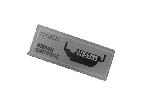 CITIZEN Citizen IR-51, ruban couleur, noir, rouge, couleur : noir