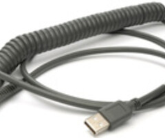 DATALOGIC Cable de conexión Datalogic, USB, en espiral | CAB-524