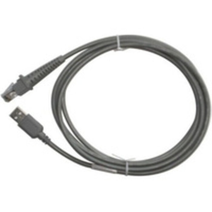 DATALOGIC Cable de conexión Datalogic, USB, Cable de conexión, USB, mejorado, longitud: 2 m, recto, Cable de conexión USB Datalogic mejorado