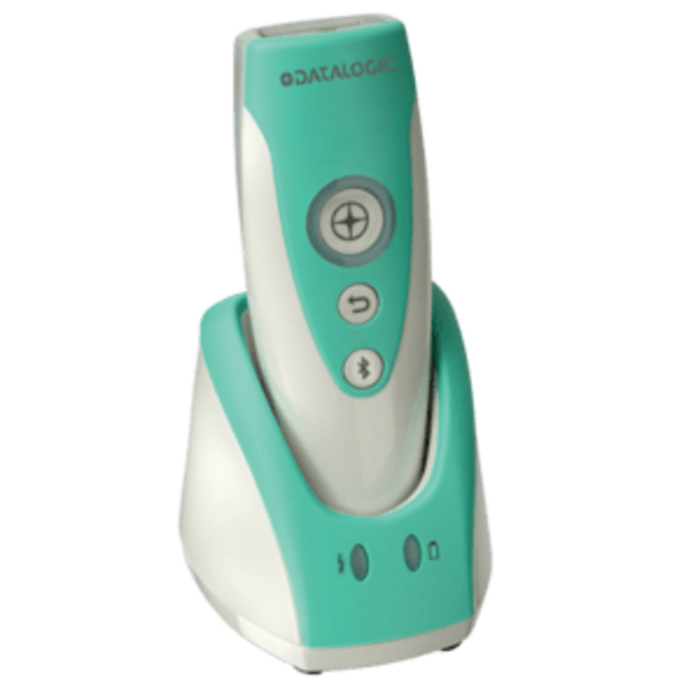 DATALOGIC DBT6400-HC Datalogic RIDA DBT6400, BT, 2D, USB, en kit (USB), blanc