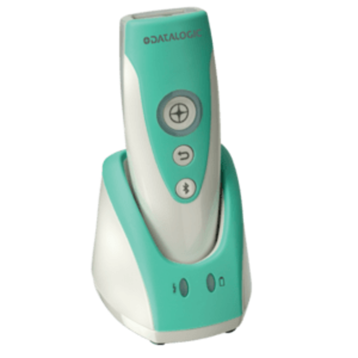 DATALOGIC DBT6400-HC Datalogic RIDA DBT6400, BT, 2D, USB, en kit (USB), blanc