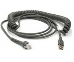 DATALOGIC 90A052066 Datalogic Scanning USB cable, TypA, coiled, 5m