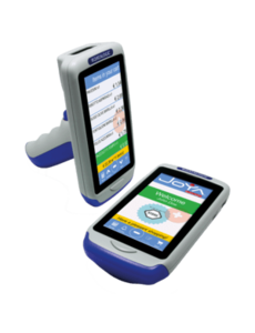 DATALOGIC Joya Touch Plus, 2D, BT (BLE), WLAN, NFC, Gun, blauw, grijs, WEC 7 | 911350011