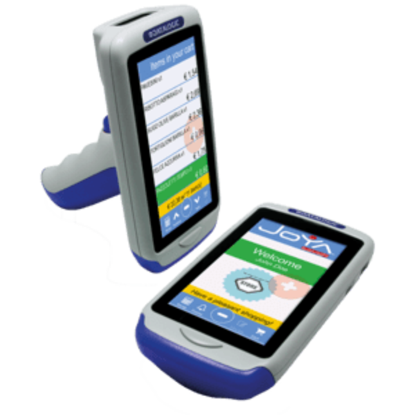 DATALOGIC Joya Touch Plus, 2D, BT (BLE), WLAN, NFC, Gun, blauw, grijs, WEC 7 | 911350011