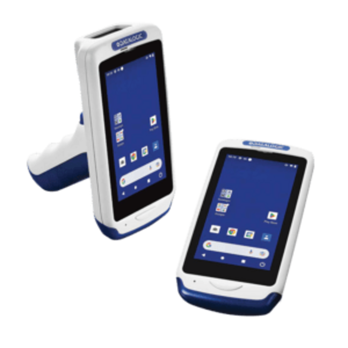 DATALOGIC Datalogic Joya Touch 22, 2D, USB-C, BT, WLAN, NFC, GMS, blau, grau, Android, 4GB RAM / 32GB Flash
