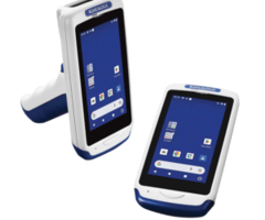 DATALOGIC 911400005 Datalogic Joya Touch 22, 2D, USB-C, BT, Wi-Fi, NFC, Gun, GMS, blue, grey, Android