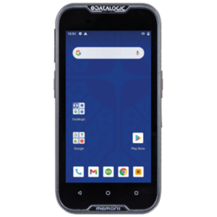 DATALOGIC 944900003 Datalogic Memor 11, 2D, 12.7 cm (5''), GPS, USB-C, BT, WiFi, 4G, NFC, Android, en kit (USB), GMS, noir