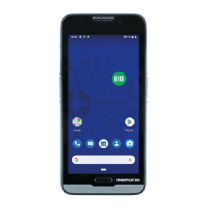 DATALOGIC Datalogic Memor 20, 2D, BT, Wi-Fi, kit (USB), GMS, black, Android | 944800003