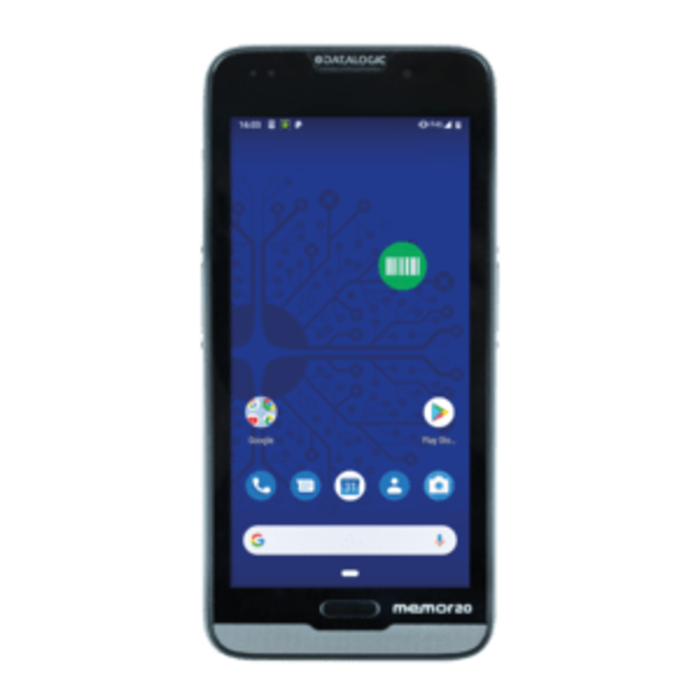 DATALOGIC Datalogic Memor 20, 2D, BT, WLAN, kabel (USB), GMS, zwart, Android | 944800003