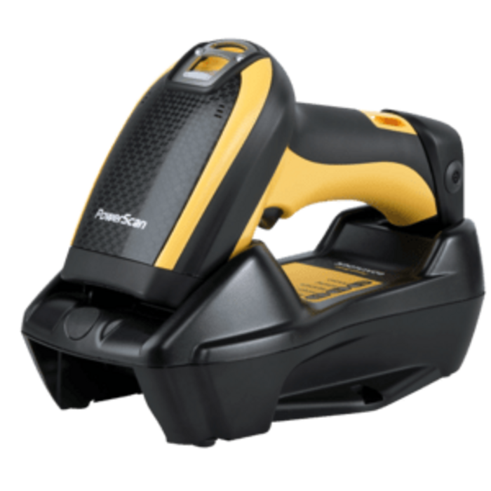 DATALOGIC Datalogic PBT9100, BT, 1D, multi-IF, en kit (USB), RB, noir, jaune, IP65