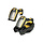 Datalogic PowerScan PBT9501, BT, 2D, DPM, en kit (RS232), RB, noir, jaune, IP65