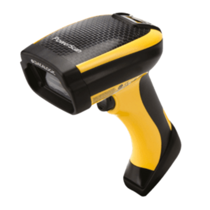 DATALOGIC Datalogic PM9100, 1D, multi-IF, kabel (RS232), RB, zwart, geel | PM9100-433RBK20